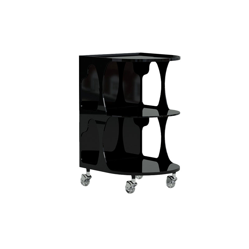 16.1" Wide Contemporary Metal Accent Side Table for Living Room