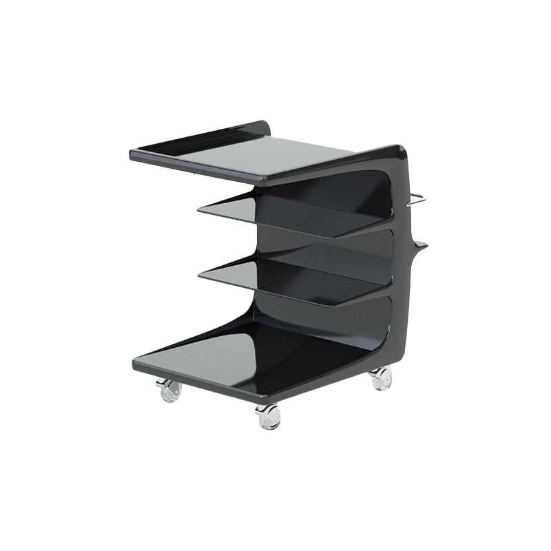 16.1" Wide Contemporary Metal Accent Side Table for Living Room