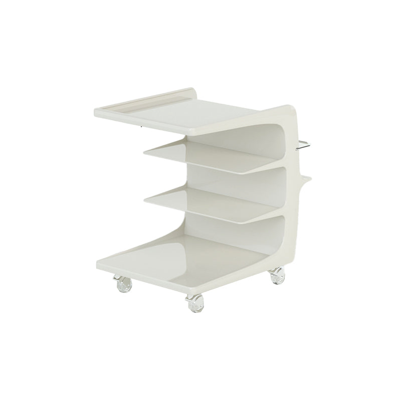 16.1" Wide Contemporary Metal Accent Side Table for Living Room