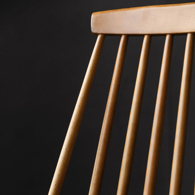 Dining Room Armless Dining Chair Home Slat Back Solid Wood Chair