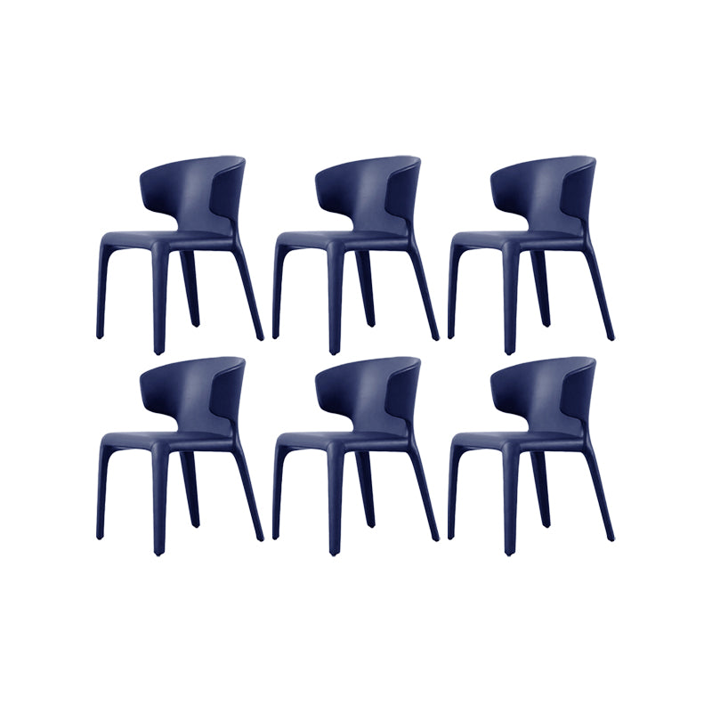 Faux Leather Dining Chairs Industrial Wingback Side Chair for Dining Room