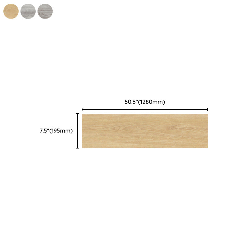 Contemporary 10mm Thickness Laminate Plank Flooring Click Mildew Resistant Laminate