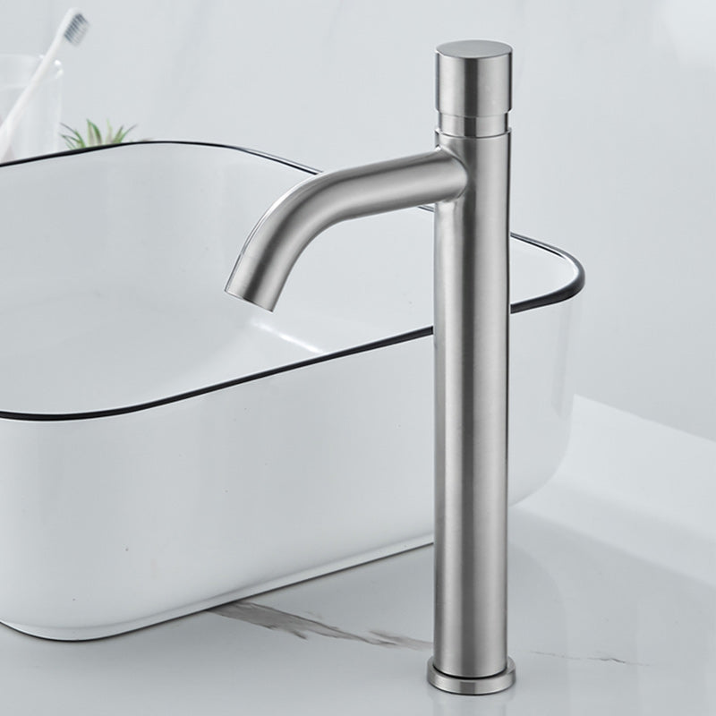Modern Low Arc Sink Faucet with Single Handle Bathroom Sink Faucet