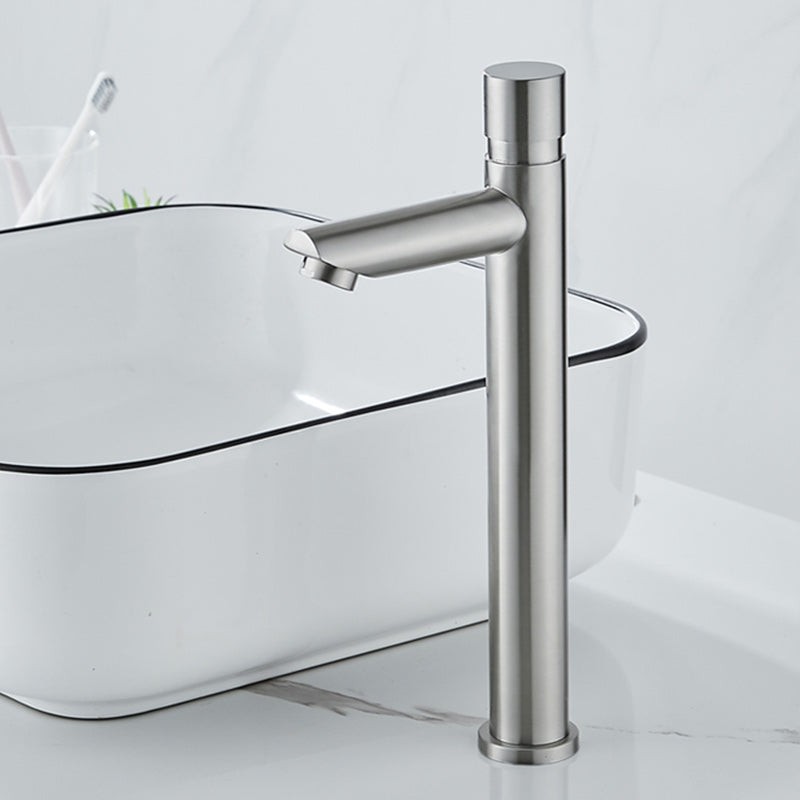 Modern Low Arc Sink Faucet with Single Handle Bathroom Sink Faucet