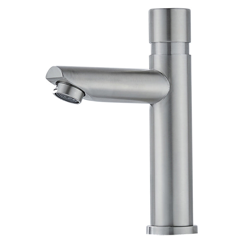 Modern Low Arc Sink Faucet with Single Handle Bathroom Sink Faucet