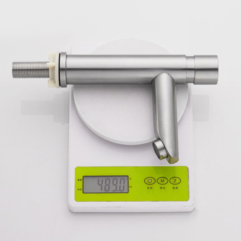 Modern Low Arc Sink Faucet with Single Handle Bathroom Sink Faucet