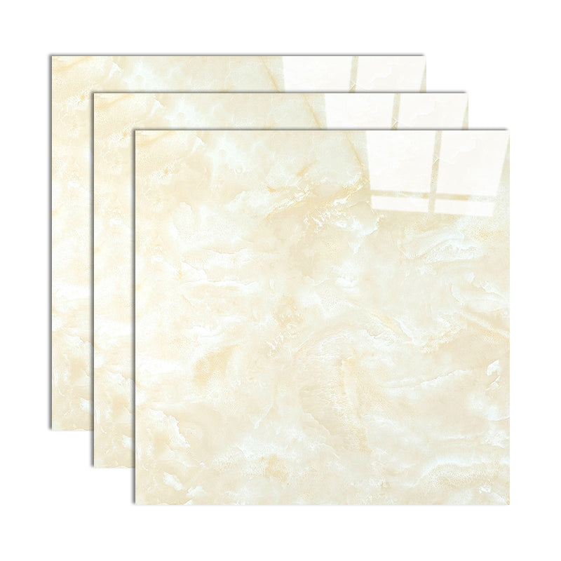 Waterproof Square Wall Tile Straight Edge Modern Style Wall Tile