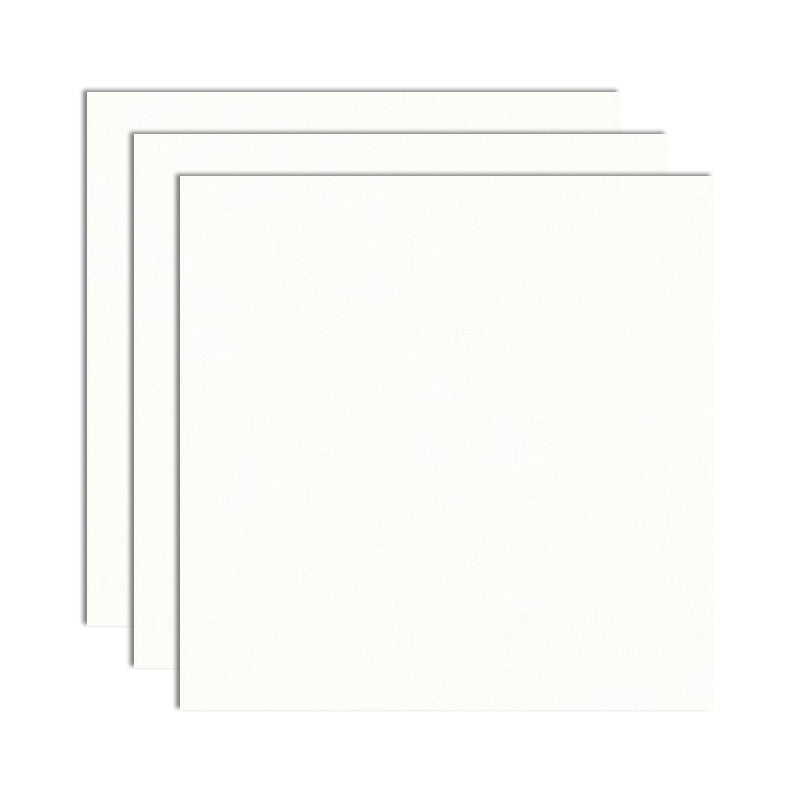 Modern Style Waterproof Floor Tile Pure Color Straight Edge Square Floor Tile