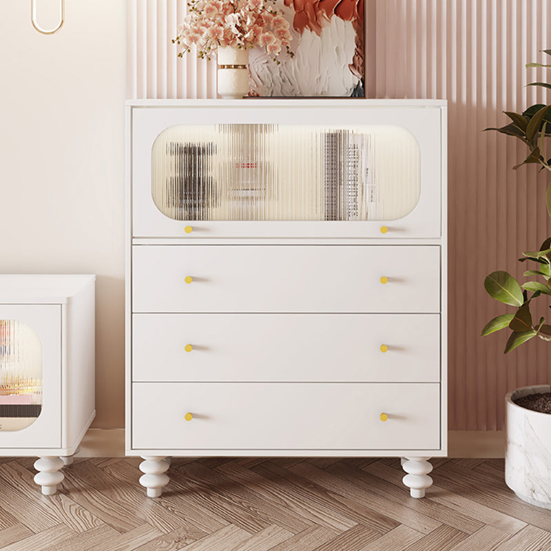 Classic Glam Storage Chest Dresser Wooden Dresser with 3 Drawers