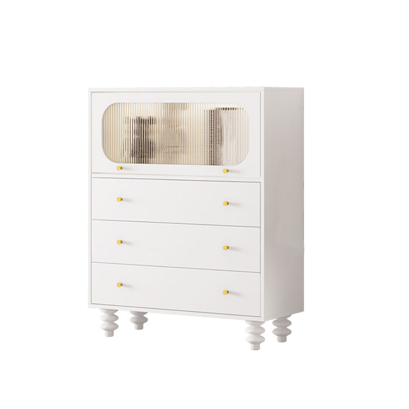 Classic Glam Storage Chest Dresser Wooden Dresser with 3 Drawers