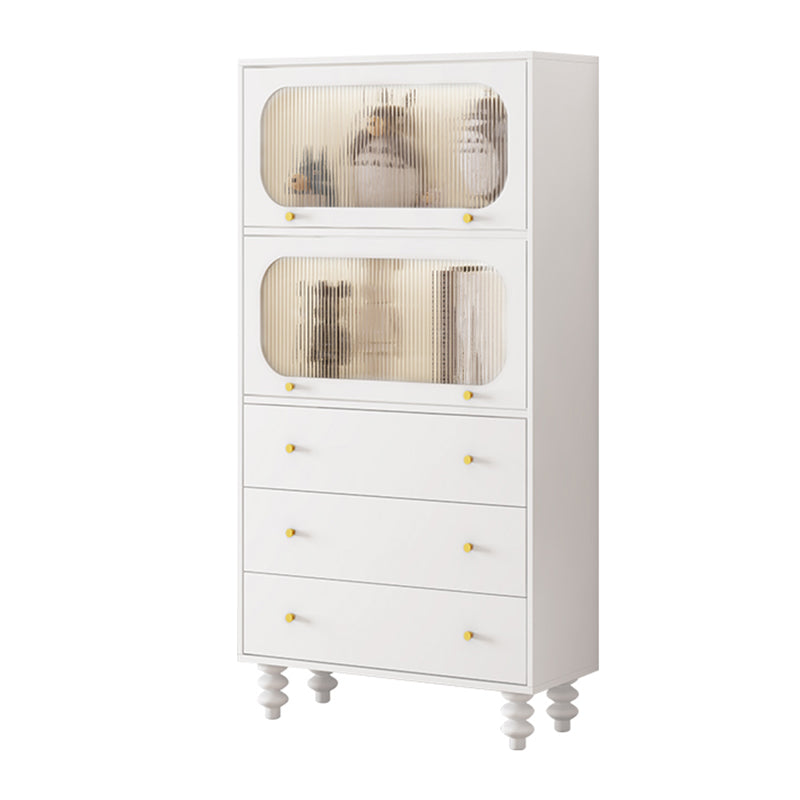 Classic Glam Storage Chest Dresser Wooden Dresser with 3 Drawers