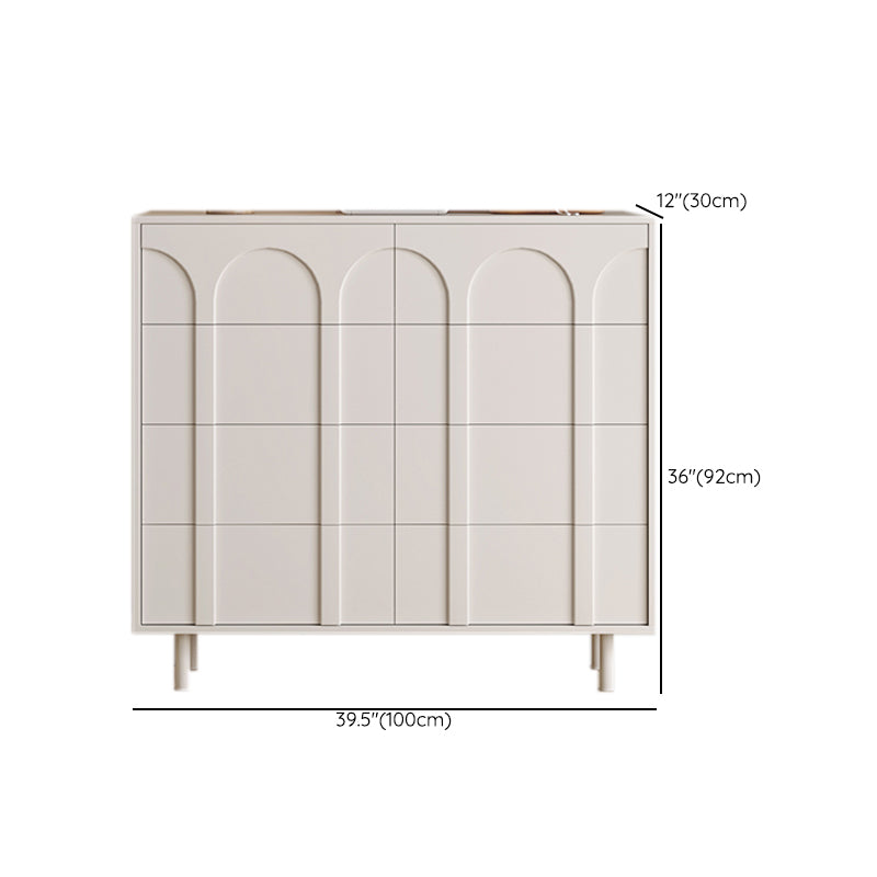 Contemporary Storage Chest Dresser Wooden Dresser for Bedroom