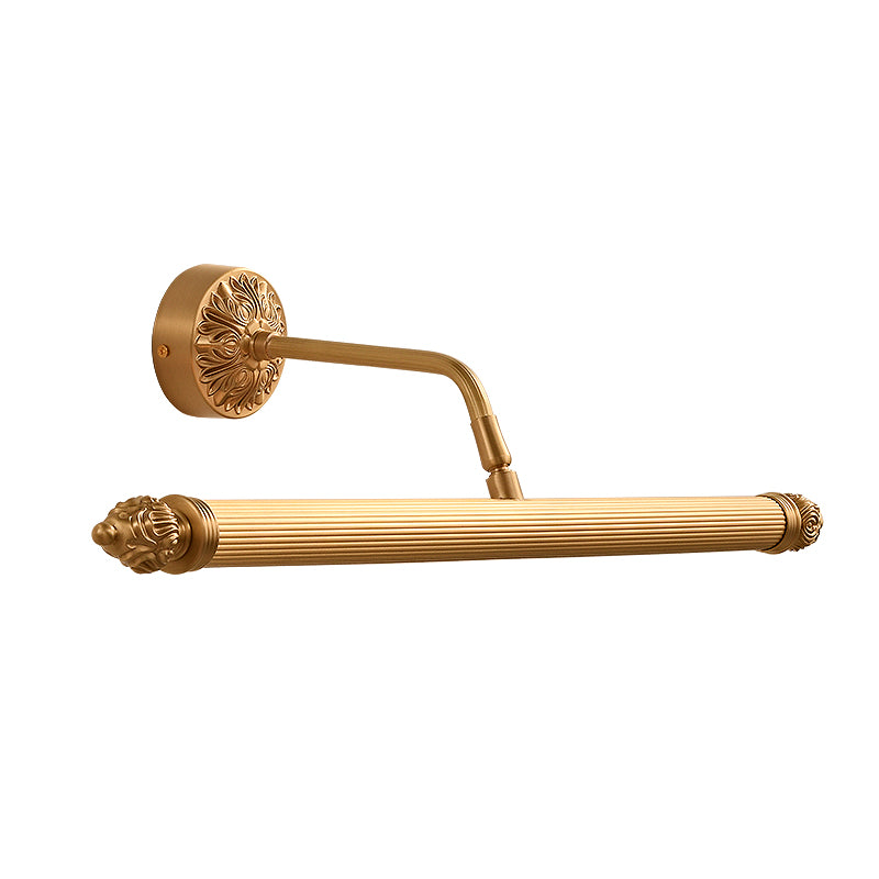 Modern Vanity Lighting Brass LED Wall Light Fixture for Bathroom
