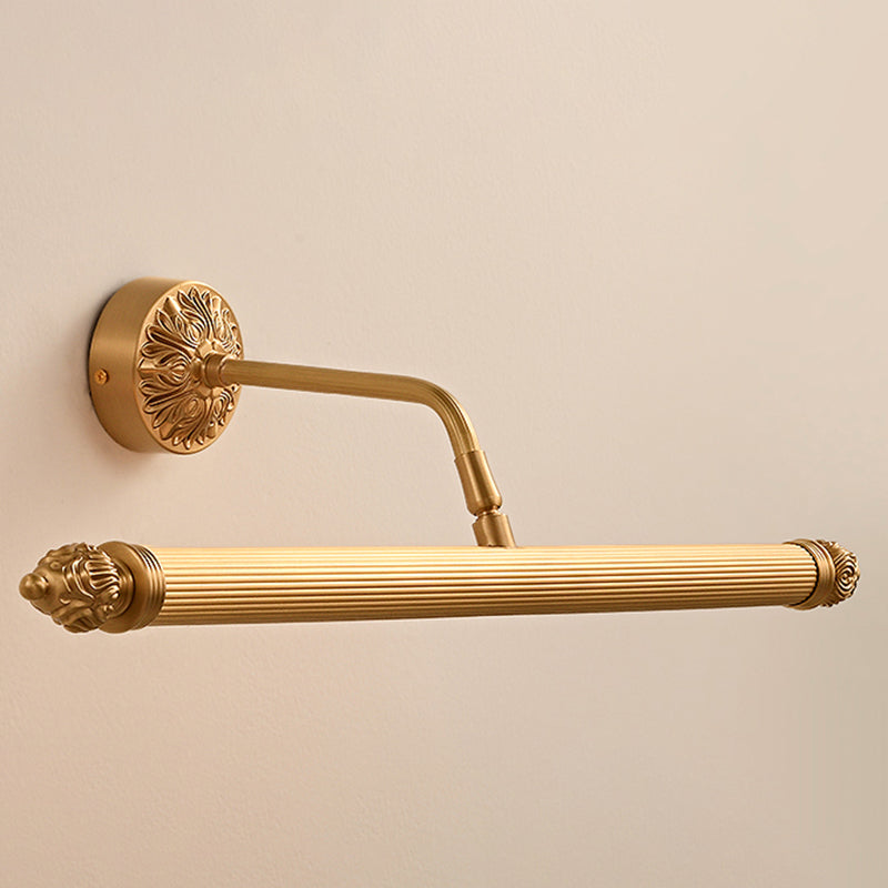 Modern Vanity Lighting Brass LED Wall Light Fixture for Bathroom