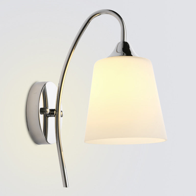 Contemporary Vanity Lighting Glass Wall Light Fixture for Bathroom