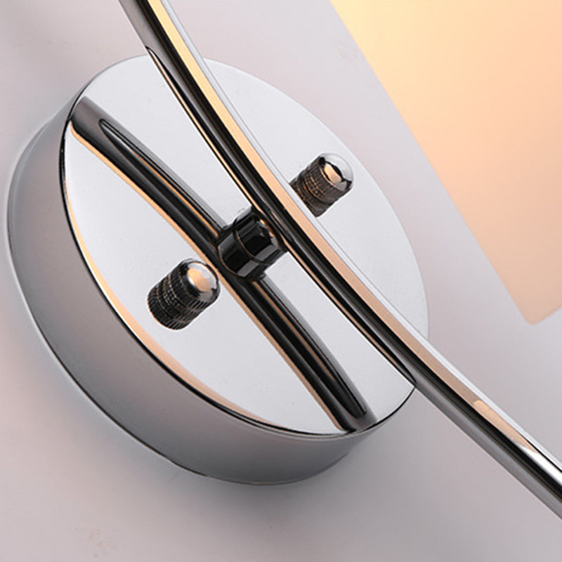 Contemporary Vanity Lighting Glass Wall Light Fixture for Bathroom