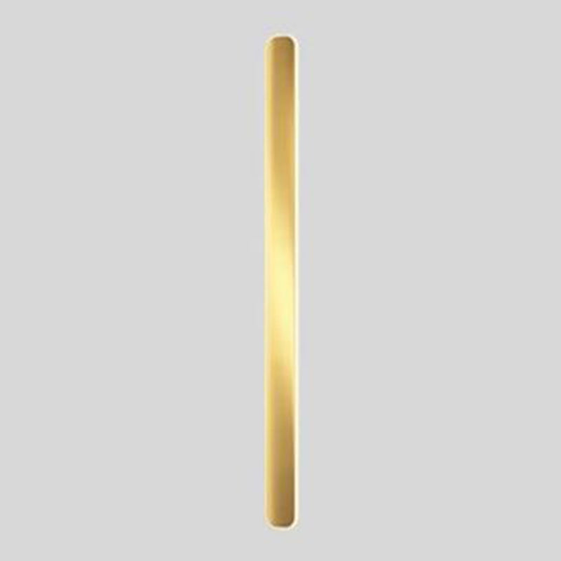 Modern Metal Wall Sconce LED Linear Shape Vanity Lamp with Acrylic Shade for Bathroom