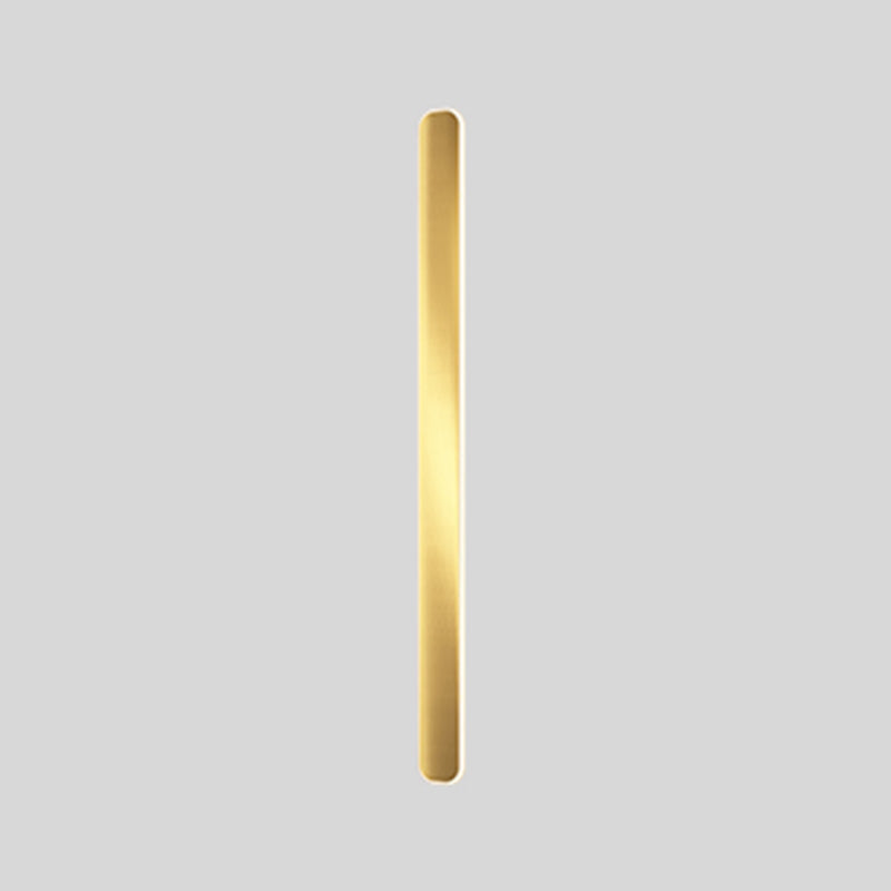 Modern Metal Wall Sconce LED Linear Shape Vanity Lamp with Acrylic Shade for Bathroom