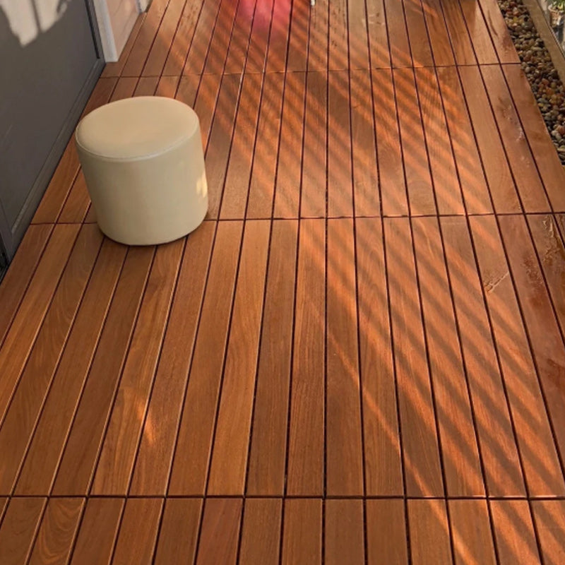 Solid Wood Flooring Traditional Style Waterproof Rectangle Wood Flooring