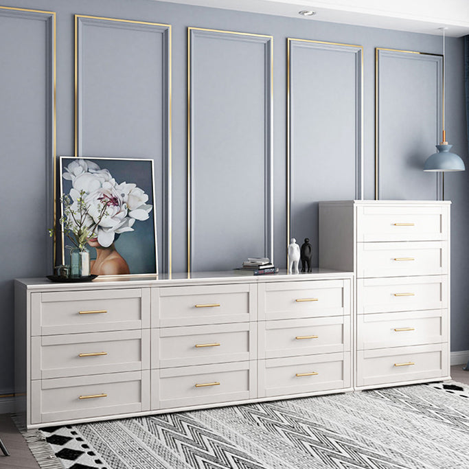 Classic Glam Storage Chest Solid Wood Storage Chest Dresser , 17.55 Inch Width