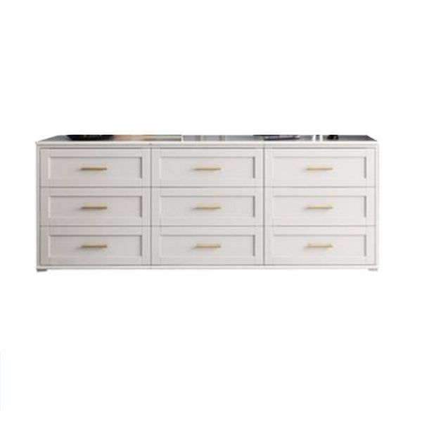 Classic Glam Storage Chest Solid Wood Storage Chest Dresser , 17.55 Inch Width