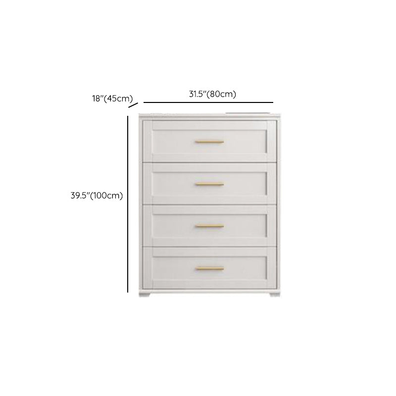 Classic Glam Storage Chest Solid Wood Storage Chest Dresser , 17.55 Inch Width