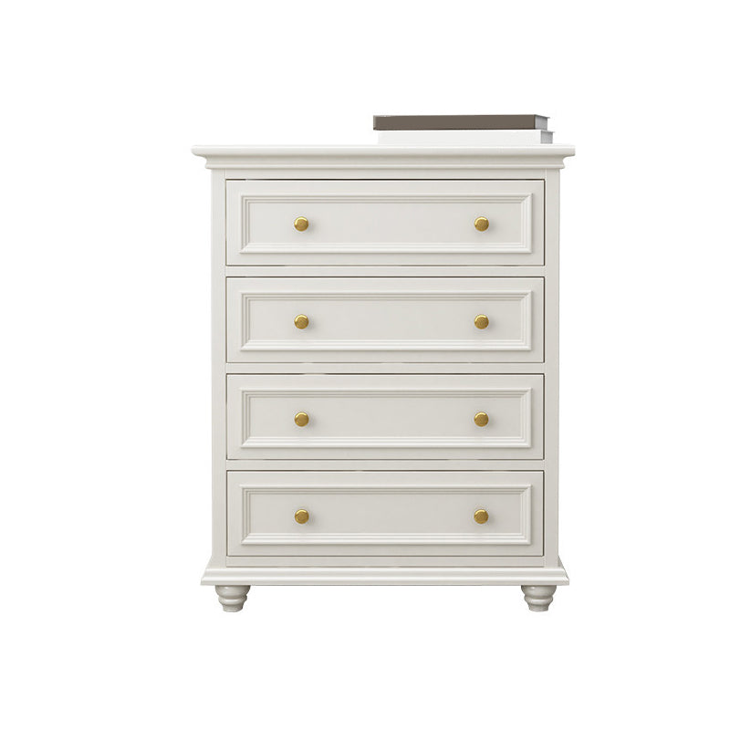 Classic Glam Storage Chest Solid Wood Dresser , 17.55-inch Width