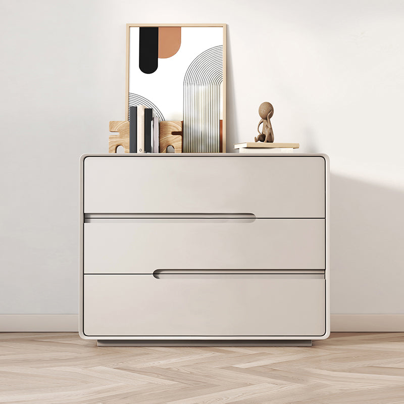 Contemporary Dresser Wooden Storage Chest Dresser with Drawers