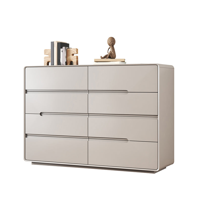 Contemporary Dresser Wooden Storage Chest Dresser with Drawers