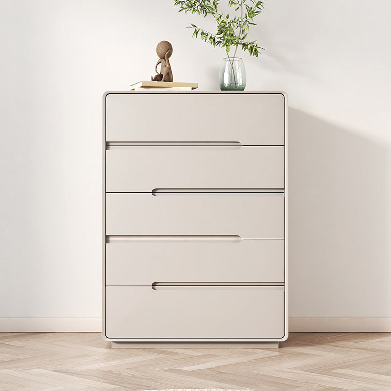 Contemporary Dresser Wooden Storage Chest Dresser with Drawers