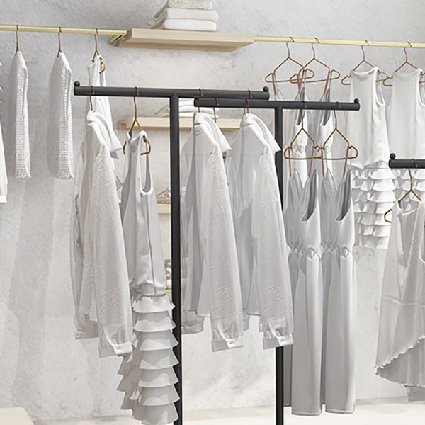 Luxurious Coat Hanger Round Bottom Free Standing Metal Coat Rack