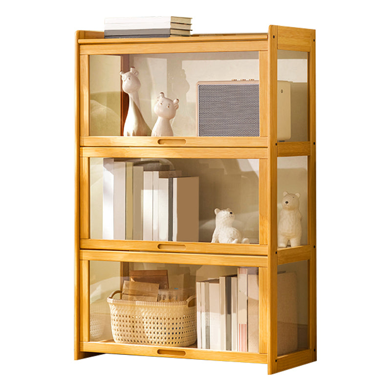 27.6" W  Rectangle Accent Cabinet, Contemporary Chest in Natural/Gray