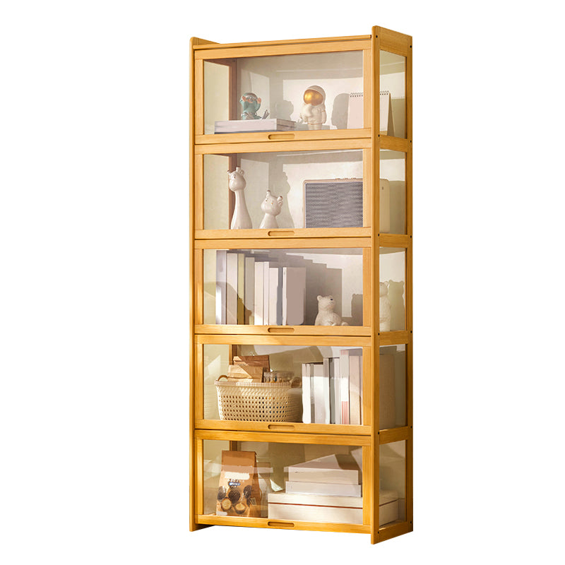 27.6" W  Rectangle Accent Cabinet, Contemporary Chest in Natural/Gray