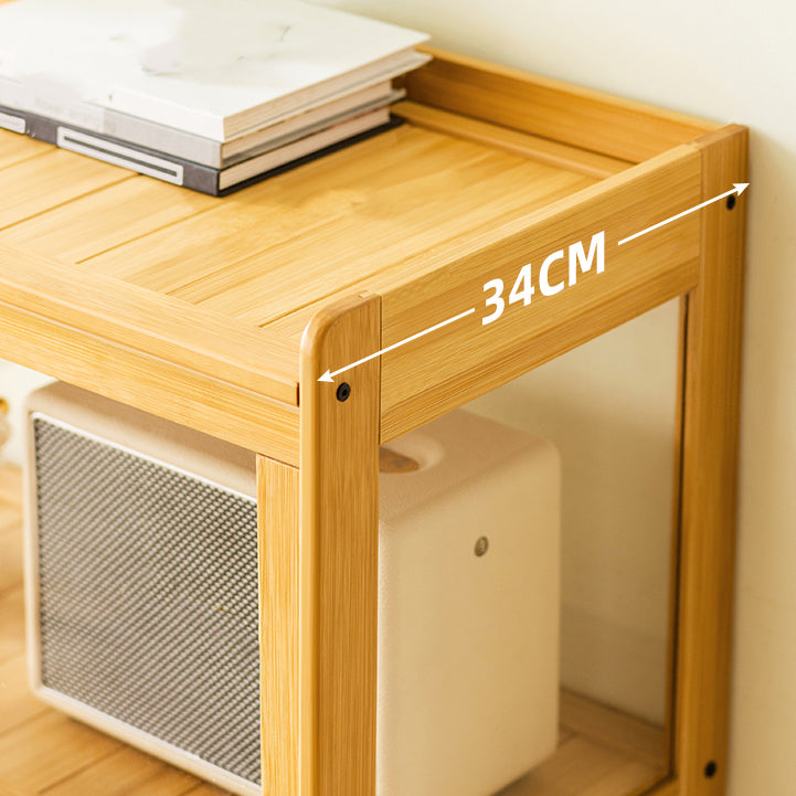 27.6" W  Rectangle Accent Cabinet, Contemporary Chest in Natural/Gray