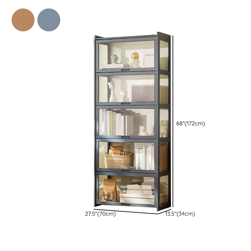 27.6" W  Rectangle Accent Cabinet, Contemporary Chest in Natural/Gray