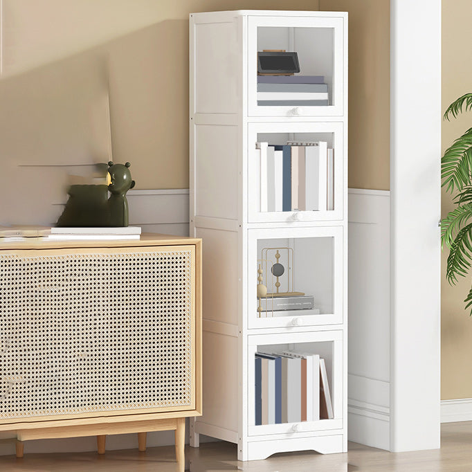 Modern Rectangle Accent Cabinet Rectangle Wood Cabinet with Doors