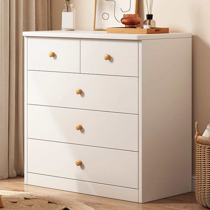 Standard Storage Cabinet Rectangle Modern Side Cabinet with Drawers