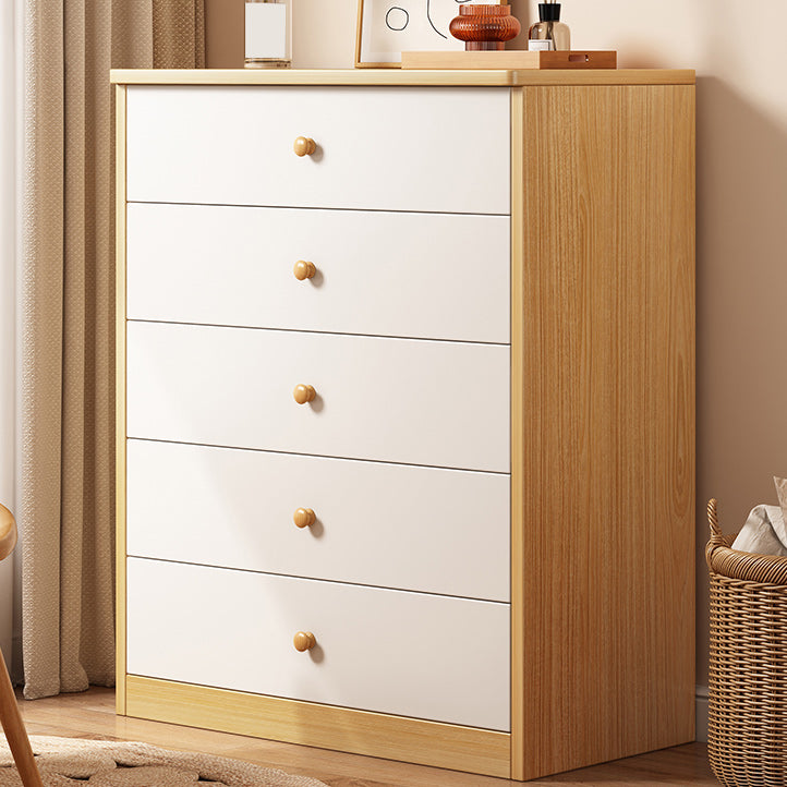 Standard Storage Cabinet Rectangle Modern Side Cabinet with Drawers