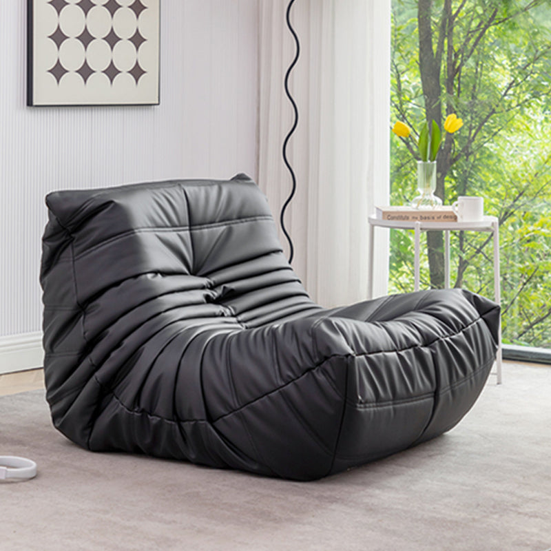 Modernistic Tufted Cushions Armless Living Room Standard Seating