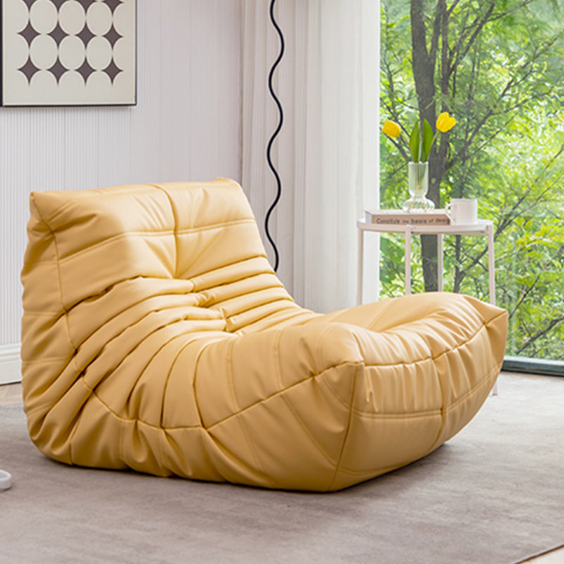 Modernistic Tufted Cushions Armless Living Room Standard Seating