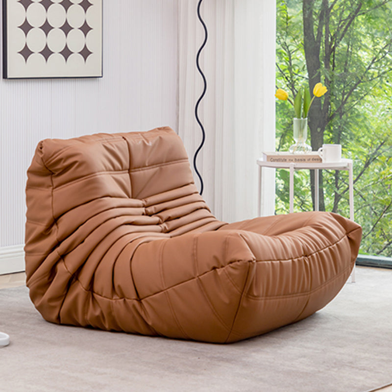 Modernistic Tufted Cushions Armless Living Room Standard Seating