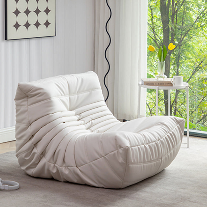 Modernistic Tufted Cushions Armless Living Room Standard Seating