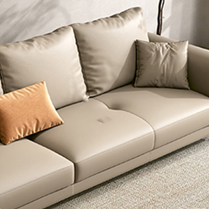 Modernistic Seating with Four Leds Bonus Room Tuxedo Arm Loveseat