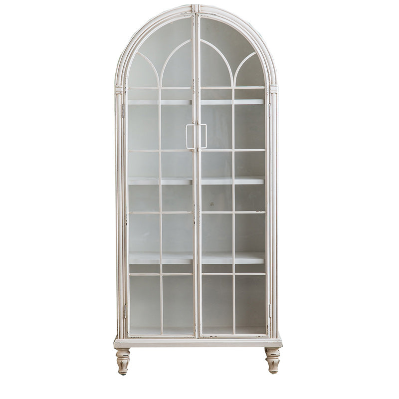 Solid Wood Cabinet Industrial Stain Resistant Accent Cabinet