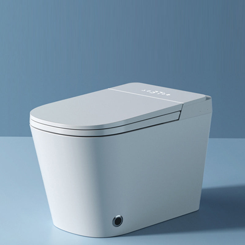 Modern Porcelain Toilet Floor Mounted Siphon Jet All-In-One Toilet Bowl