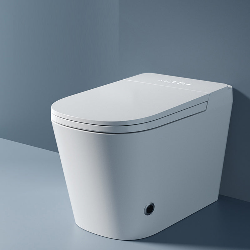 Modern Porcelain Toilet Floor Mounted Siphon Jet All-In-One Toilet Bowl