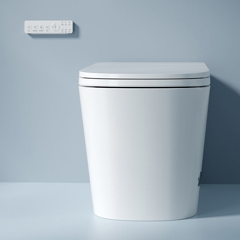 Modern Porcelain Toilet Floor Mounted Siphon Jet All-In-One Toilet Bowl