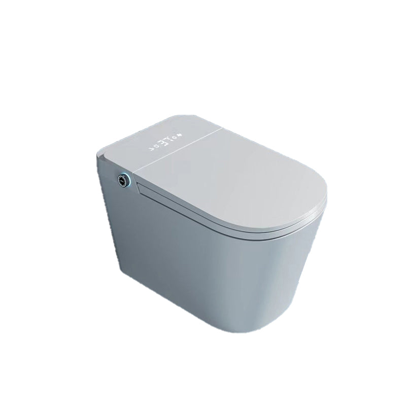 Modern Porcelain Toilet Floor Mounted Siphon Jet All-In-One Toilet Bowl