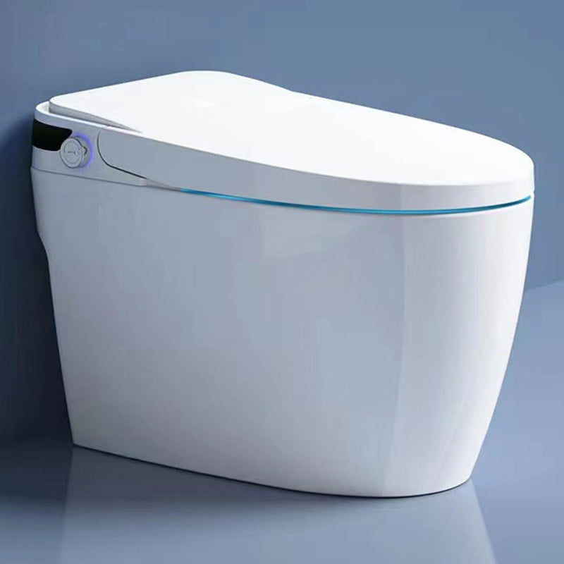 Modern Flush Toilet Floor Mounted Siphon Jet All-In-One Toilet Bowl