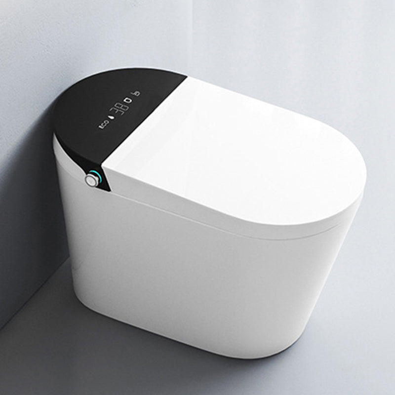 Modern Flush Toilet Floor Mounted Siphon Jet All-In-One Toilet Bowl